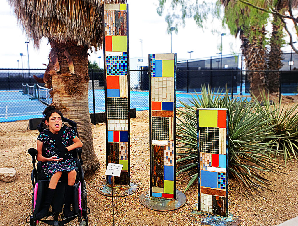 Memorial for Brandy Tile Sculpture